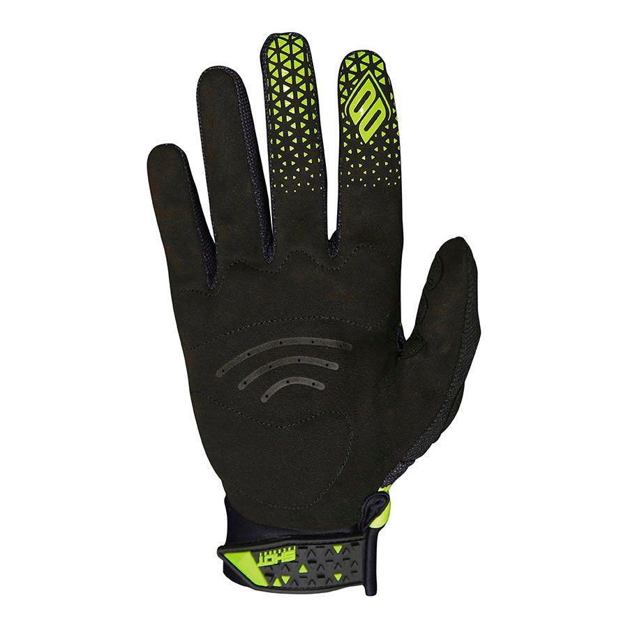 Shot Aerolite Delta Gloves Grey / Neon Yellow (Image 5) - ThrottleChimp