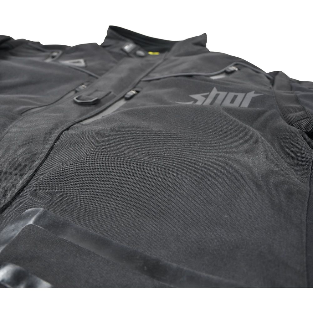 Shot Hurricane Defender Enduro Jacket Black FREE 1 YEAR Returns, FREE UK Delivery | ThrottleChimp