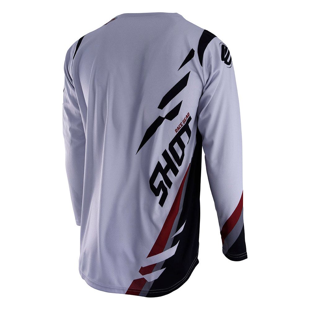 Shot Contact Score MX Jersey Grey (Image 2) - ThrottleChimp