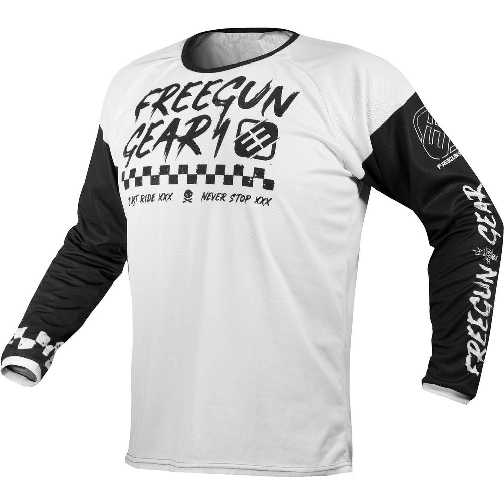 Shot Freegun By Devo MX Jersey Speed White - ThrottleChimp