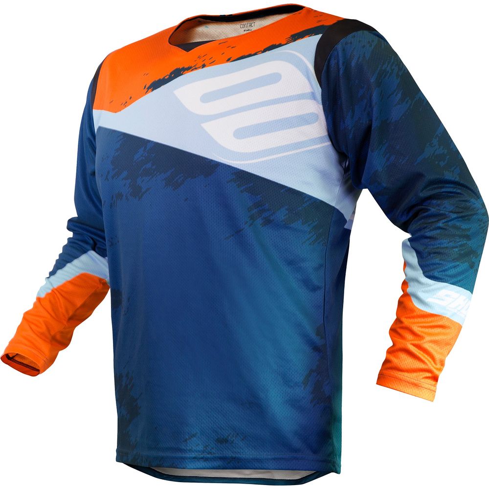 Shot Contact MX Jersey Shadow Blue / Orange - ThrottleChimp