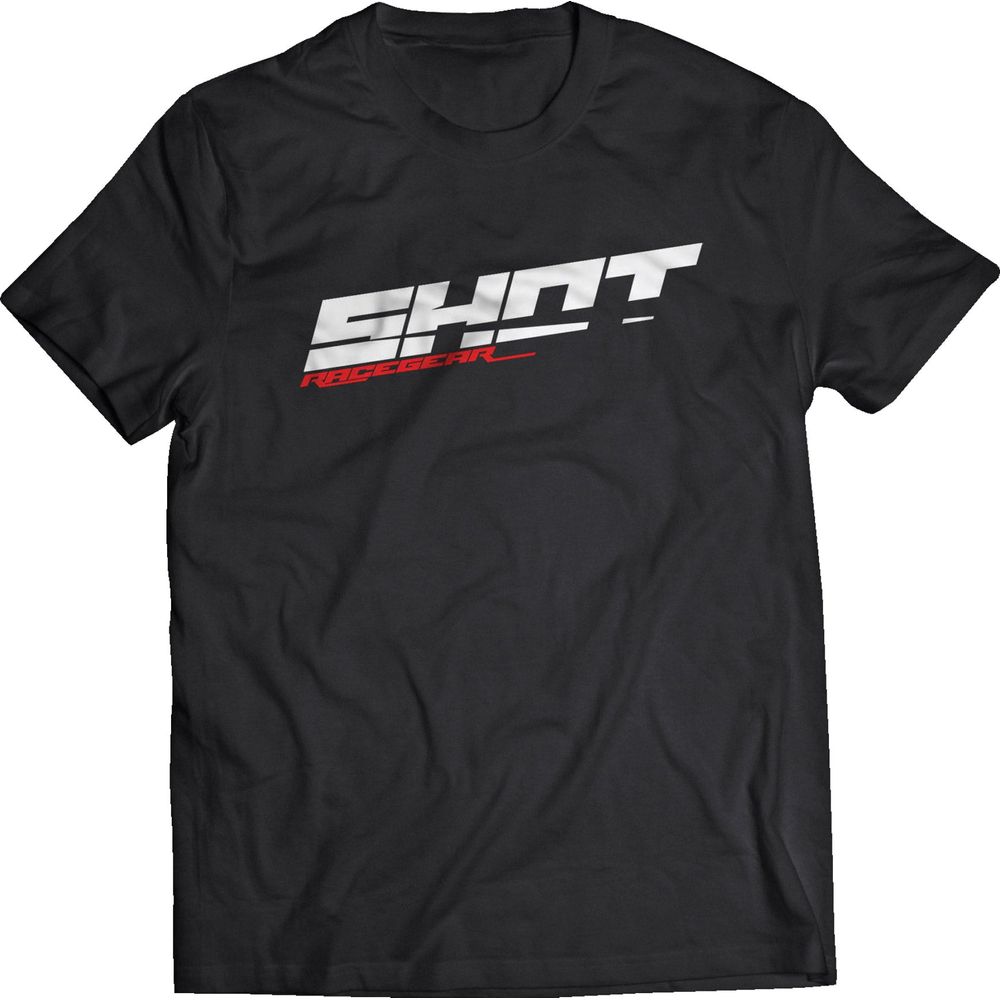 Shot Race Gear T-Shirt Black - ThrottleChimp