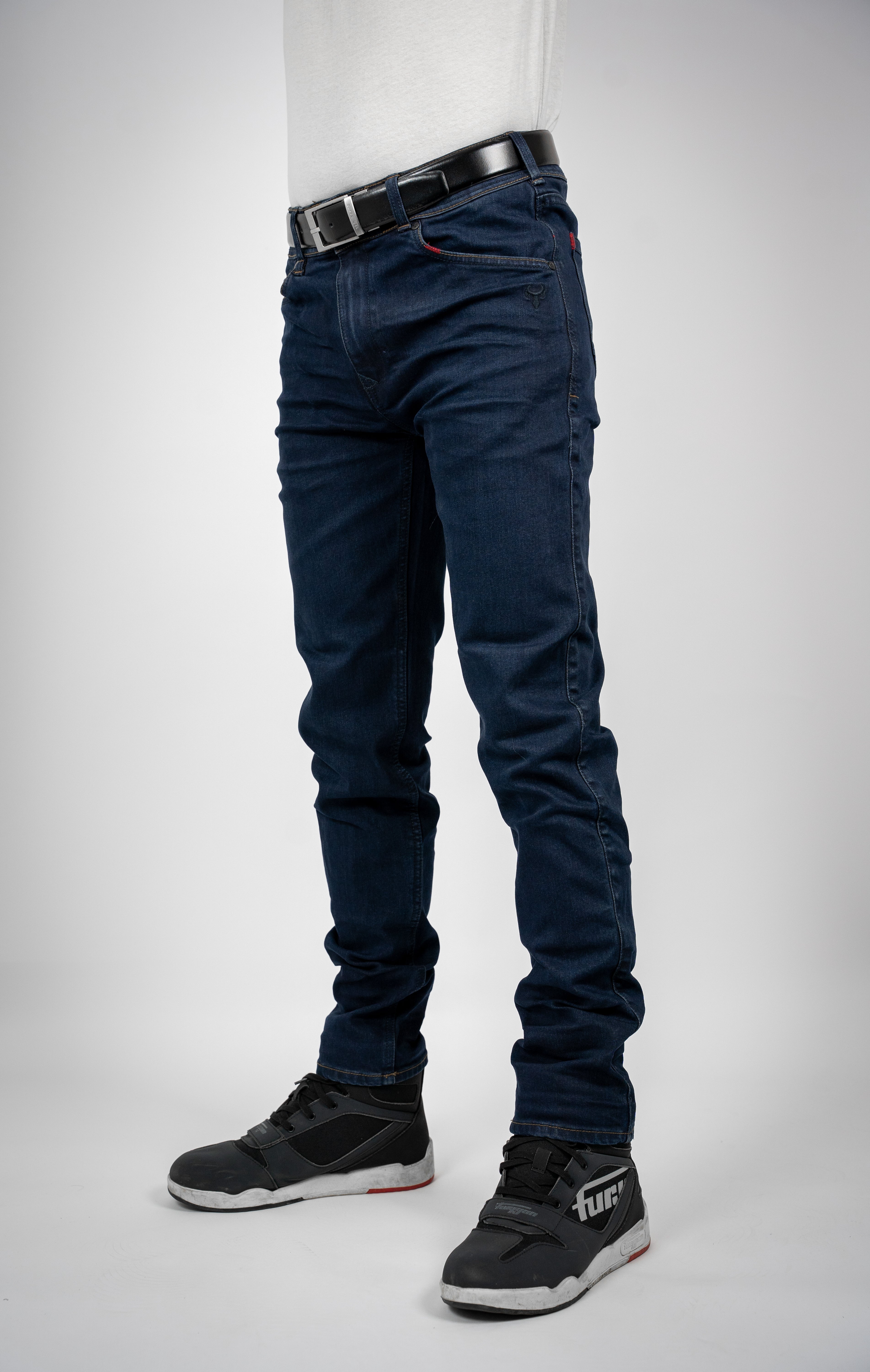 Bull-it Spitfire Straight Fit Denim Jeans Blue FREE 1 YEAR Returns, FREE UK Delivery | ThrottleChimp