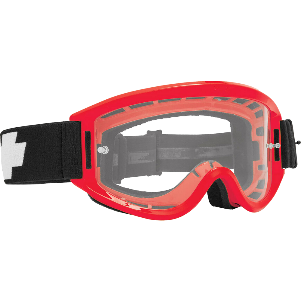 Spy Breakaway HD Lens Goggles Red / Clear - ThrottleChimp