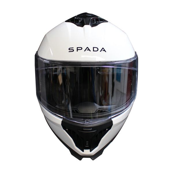 Spada SP18 Full Face Helmet White (Image 3) - ThrottleChimp