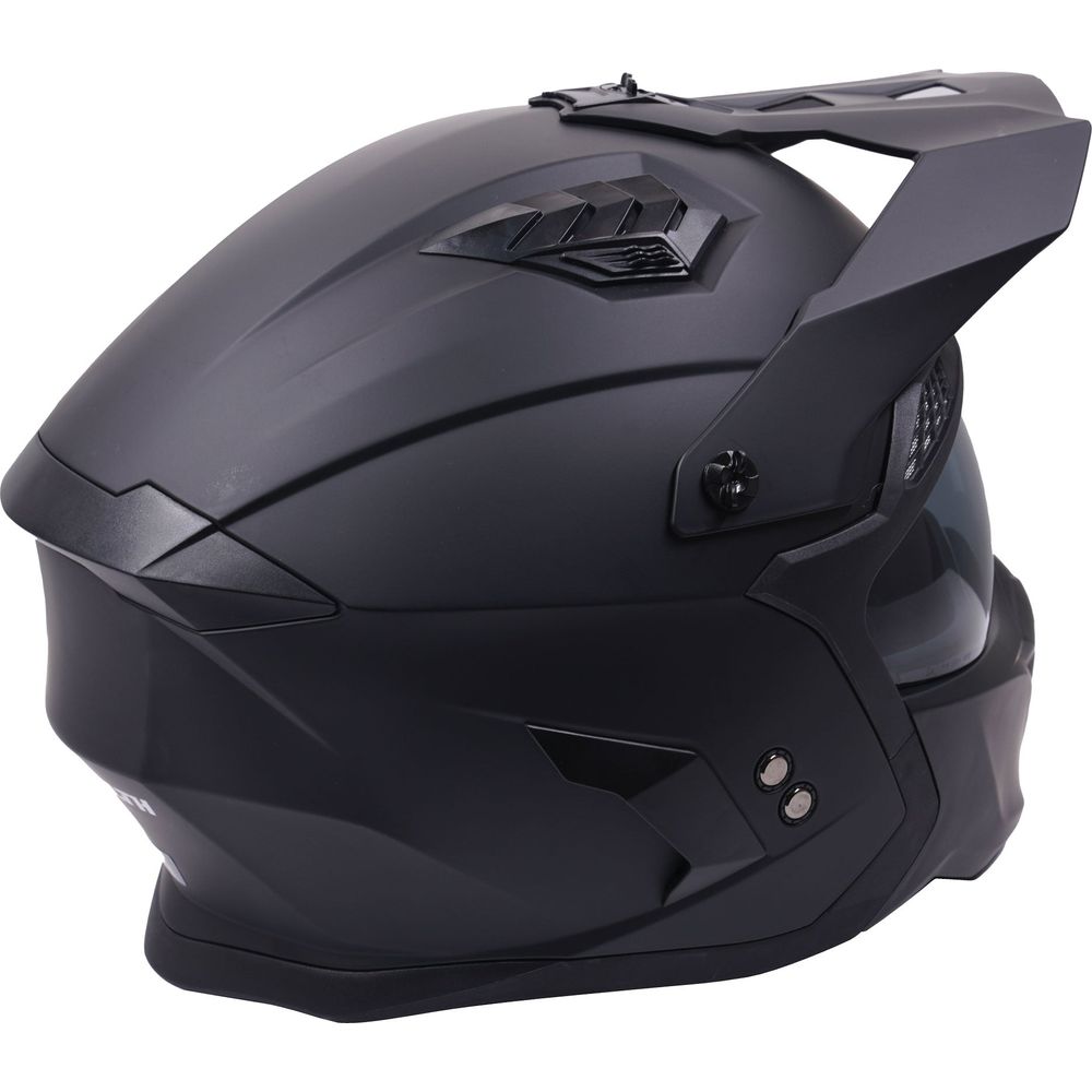 Stealth Fighter Multi Function Convertible Helmet Matt Black (Image 6) - ThrottleChimp