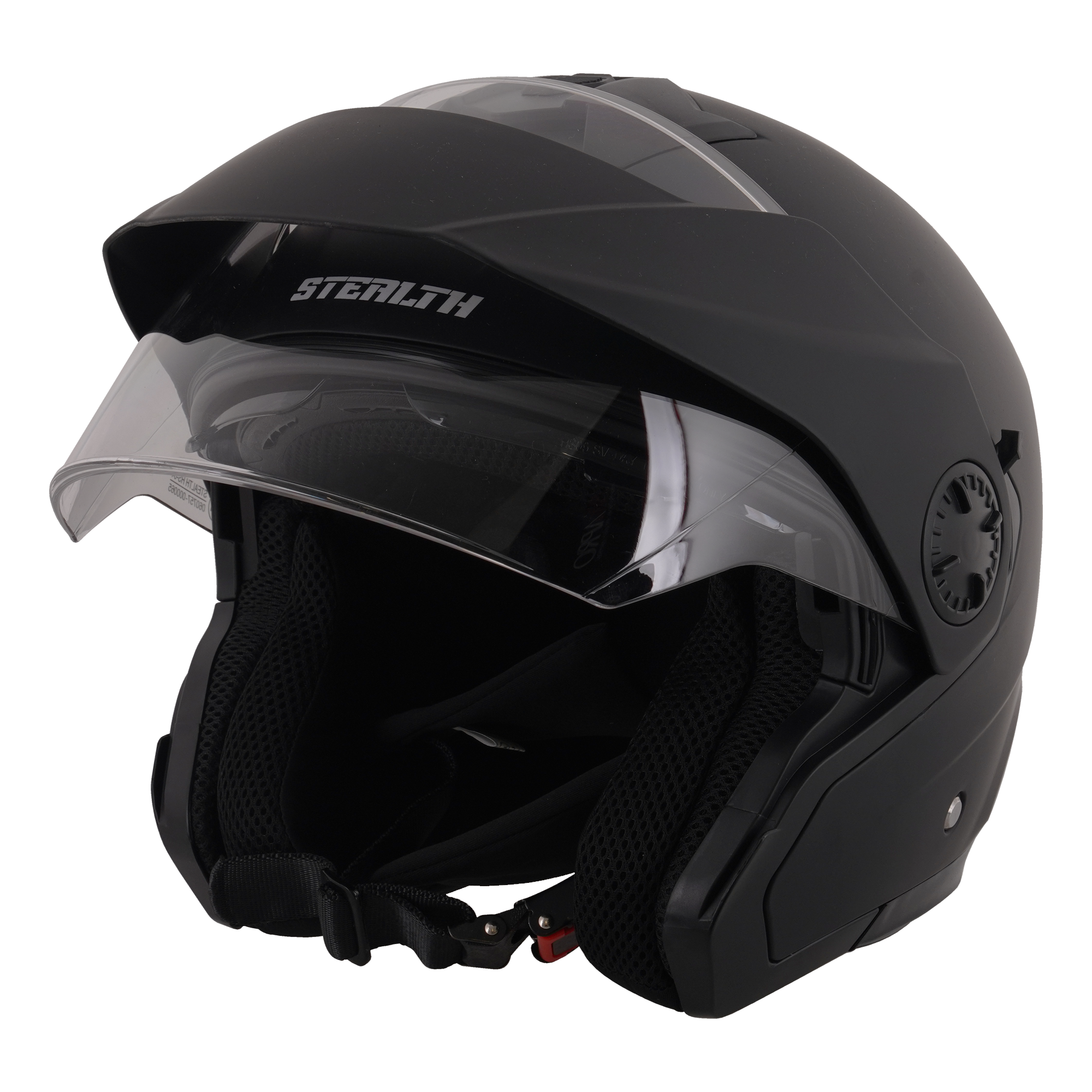 Stealth HS310 Metro Open Face Helmet Matt Black FREE 1 YEAR Returns, FREE UK Delivery | ThrottleChimp