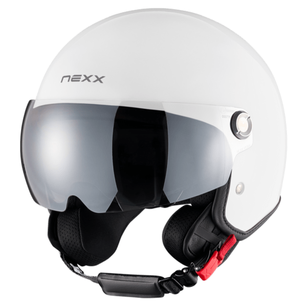 Nexx Y.10 Stiletto Open Face Helmet White FREE 1 YEAR Returns, FREE UK Delivery | ThrottleChimp