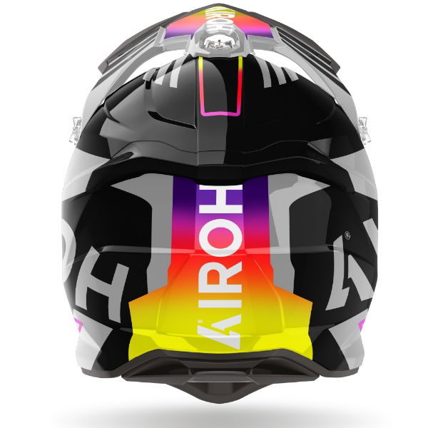 Airoh Strycker Brave MX Helmet Gloss Grey FREE 1 YEAR Returns, FREE UK Delivery | ThrottleChimp