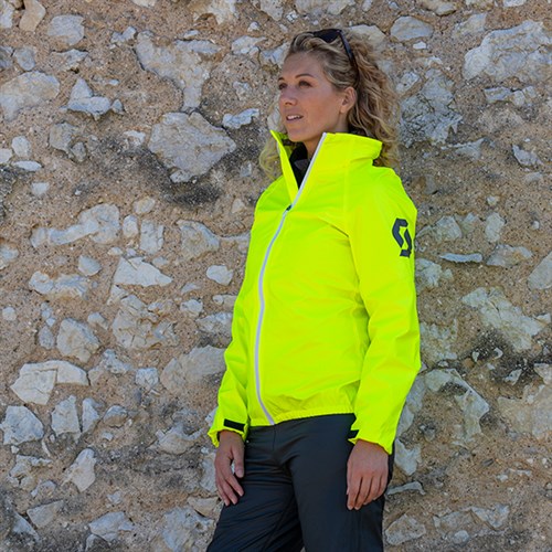 Scott Ergonomic Pro DP Ladies Over Jacket Yellow FREE 1 YEAR Returns, FREE UK Delivery | ThrottleChimp