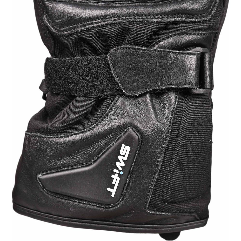 Swift S1 Waterproof Road Gloves Black (Image 3) - ThrottleChimp