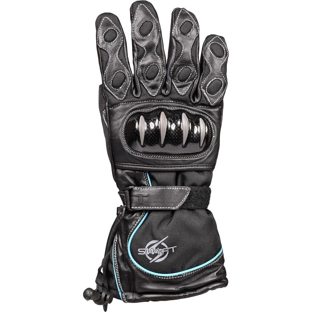 Swift S2 Waterproof Road Gloves Black FREE 1 YEAR Returns, FREE UK Delivery | ThrottleChimp