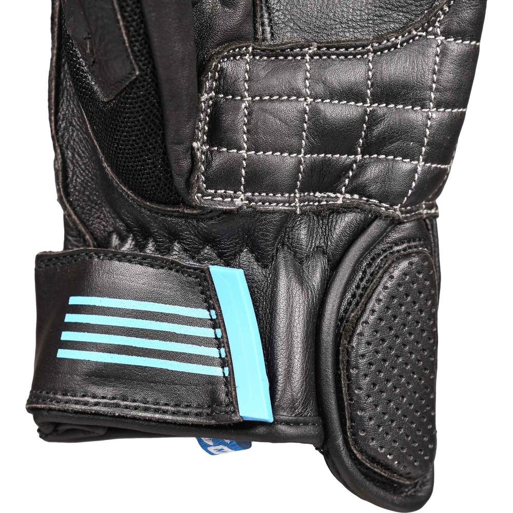 Swift S4 Leather Road Gloves Black (Image 5) - ThrottleChimp