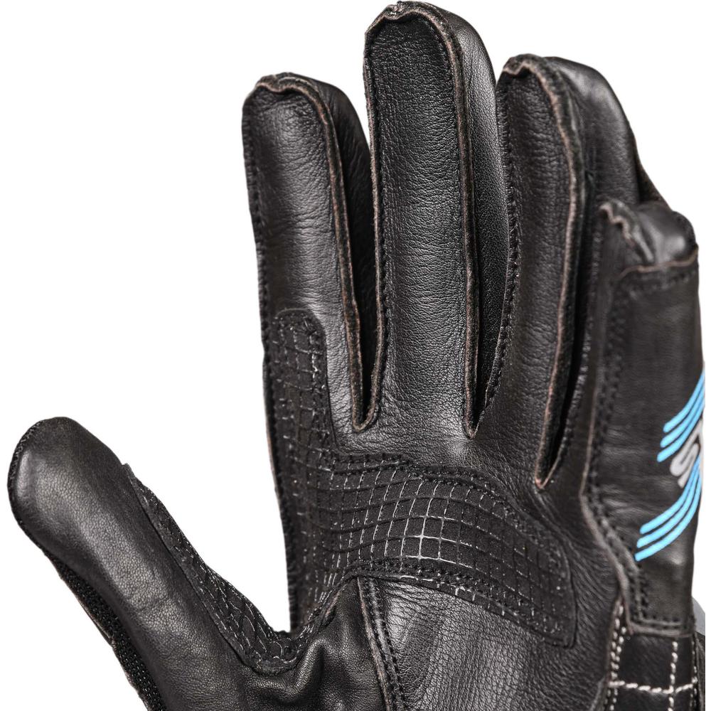 Swift S4 Leather Road Gloves Black (Image 9) - ThrottleChimp