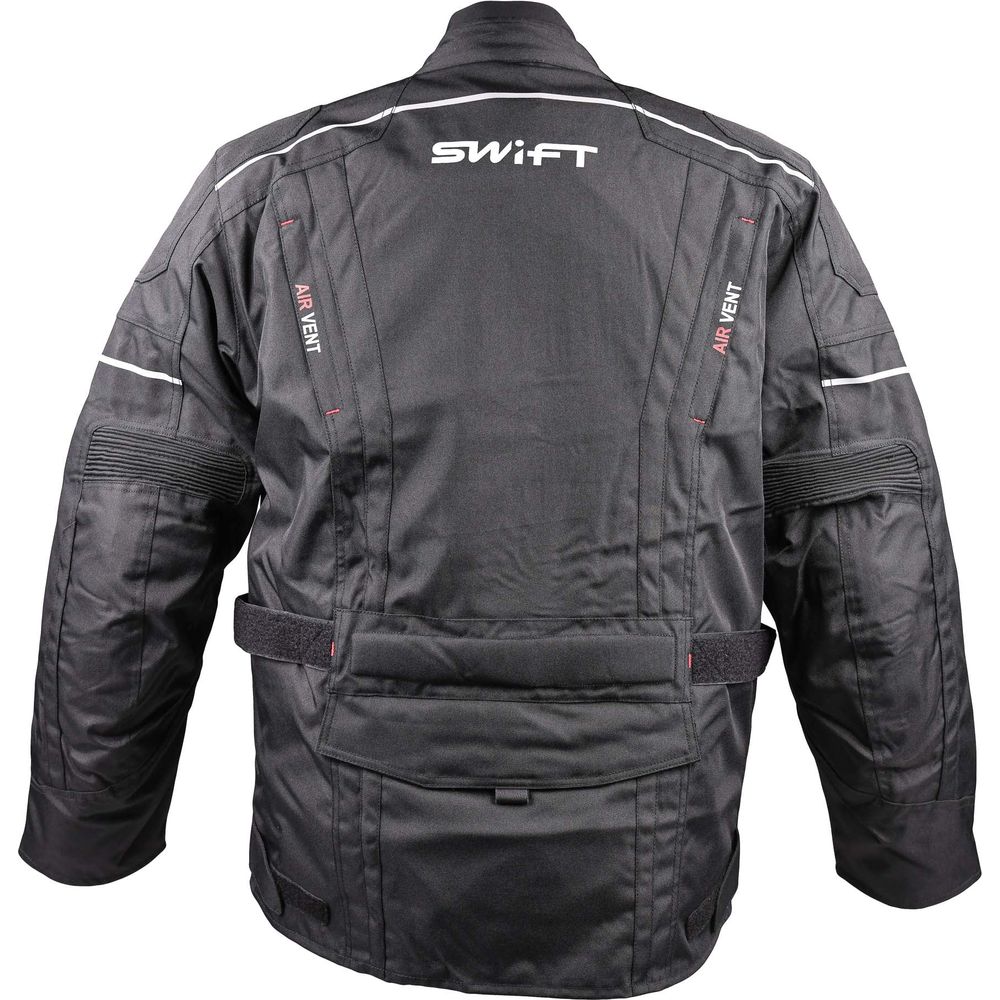 Swift S1 Textile Road Jacket Black (Image 4) - ThrottleChimp