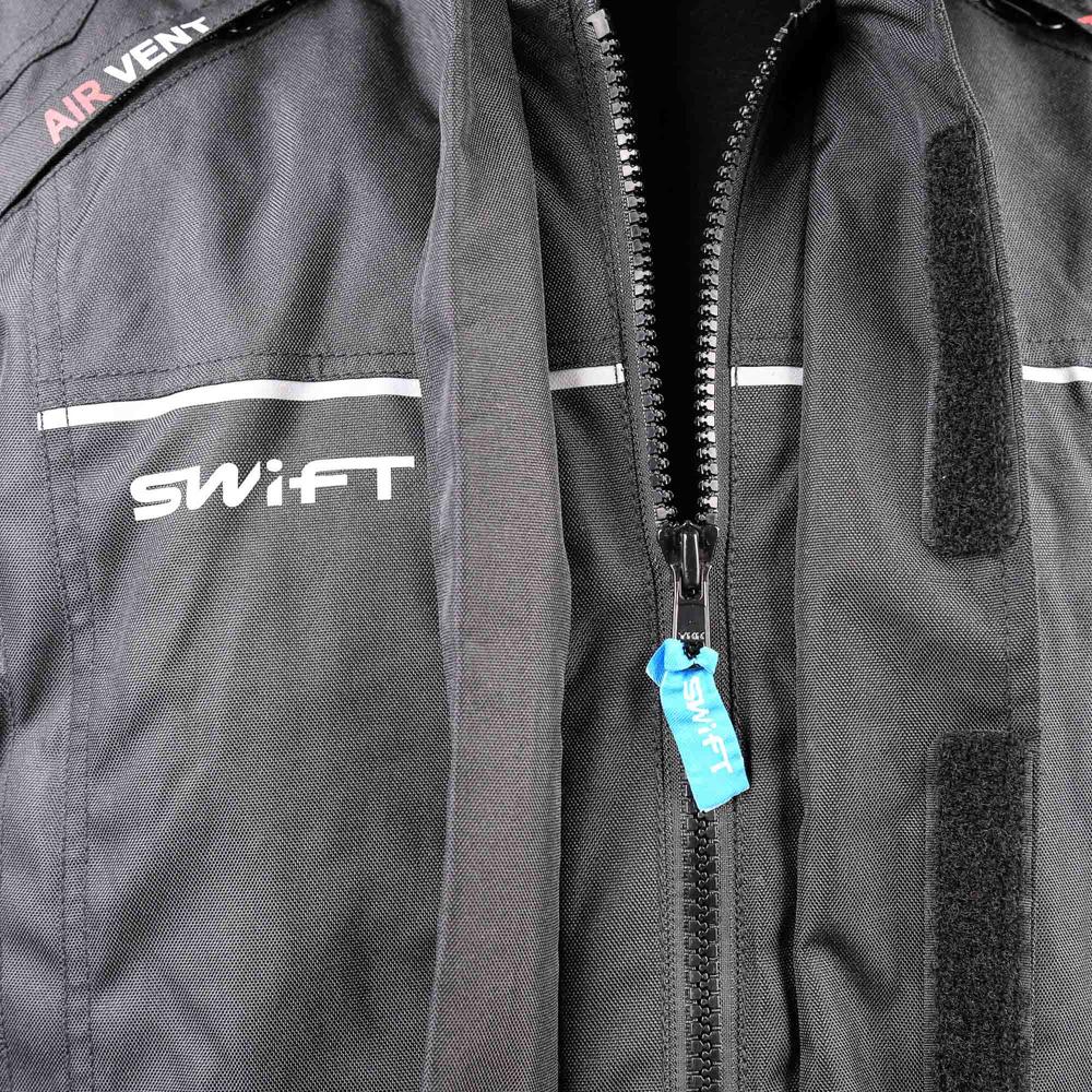 Swift S1 Textile Road Jacket Black (Image 9) - ThrottleChimp