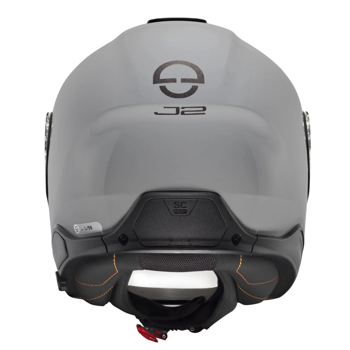 Schuberth J2 Open Face Helmet Gloss Concrete Grey FREE 1 YEAR Returns, FREE UK Delivery | ThrottleChimp