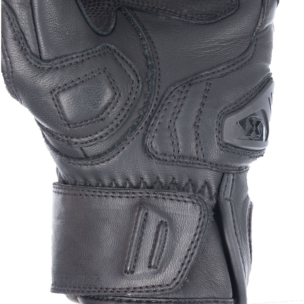 Oxford Cypher 1.0 Short Leather Gloves Black / Yellow / White