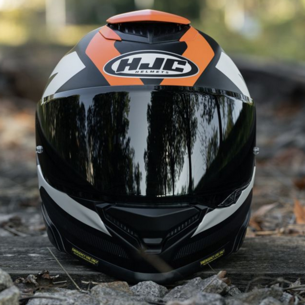 HJC RPHA 71 Pinna Full Face Helmet MC7SF Orange (Image 8) - ThrottleChimp