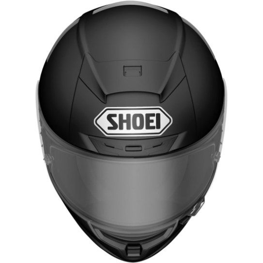 Shoei X Spirit 3 Plain Full Face Helmet Black (Image 2) - ThrottleChimp