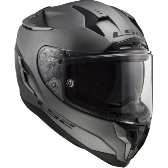 LS2 FF327 Challenger HPFC Full Face Helmet Matt Titanium FREE 1 YEAR Returns, FREE UK Delivery | ThrottleChimp