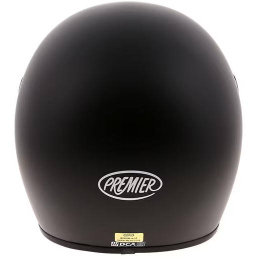 Premier Trophy U9 Full Face Helmet Matt Black (Image 4) - ThrottleChimp