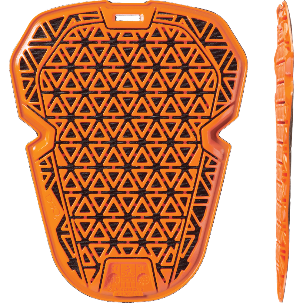 MotoGirl D3O Ghost L1 Ladies Hip / Shoulder Protector Orange - Pair (Image 2) - ThrottleChimp