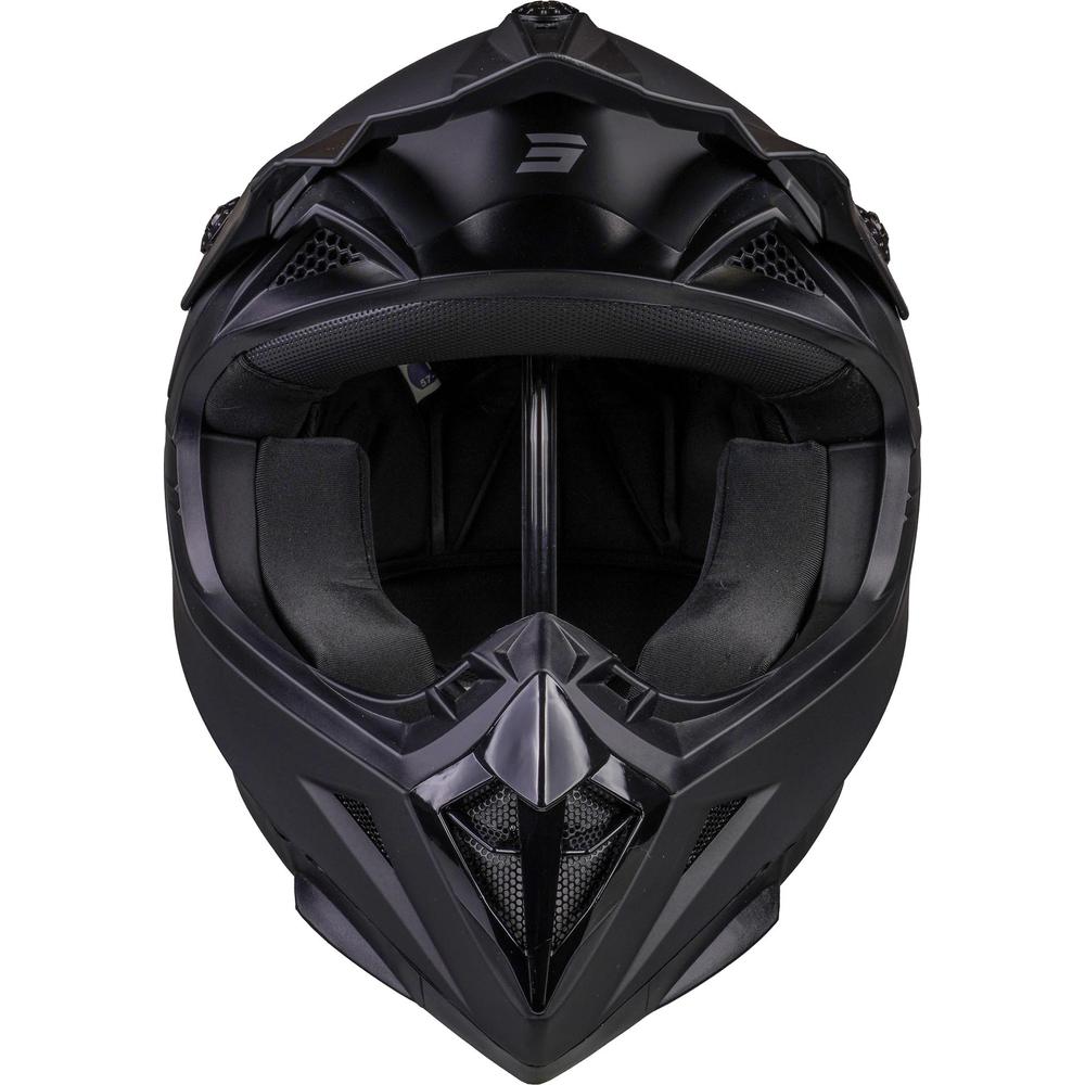 Shot Pulse MX Helmet Solid Matt Black FREE 1 YEAR Returns, FREE UK Delivery | ThrottleChimp