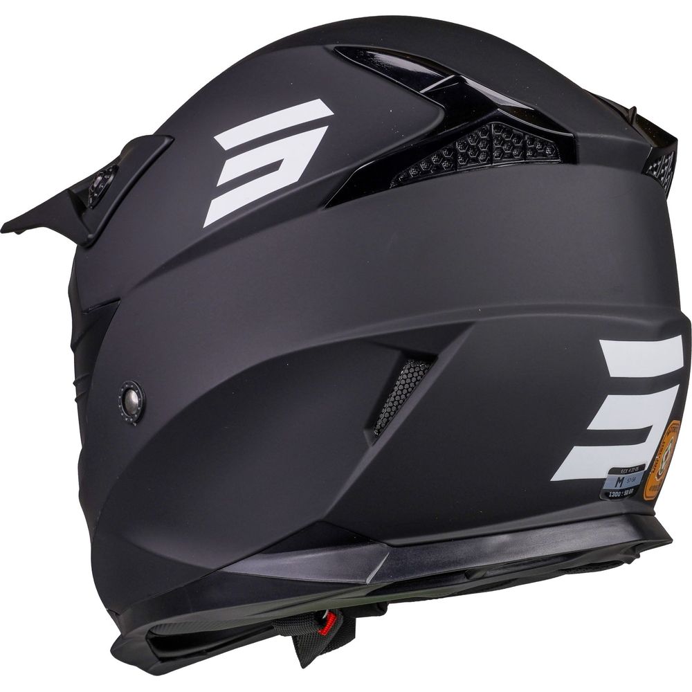 Shot Pulse MX Helmet Solid Matt Black FREE 1 YEAR Returns, FREE UK Delivery | ThrottleChimp