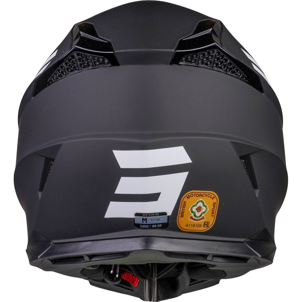 Shot Pulse MX Helmet Solid Matt Black FREE 1 YEAR Returns, FREE UK Delivery | ThrottleChimp