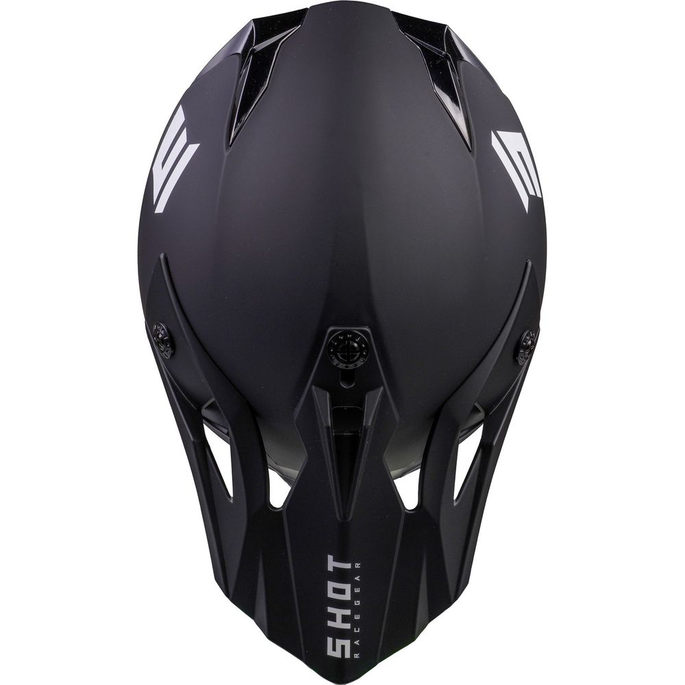 Shot Pulse MX Helmet Solid Matt Black FREE 1 YEAR Returns, FREE UK Delivery | ThrottleChimp