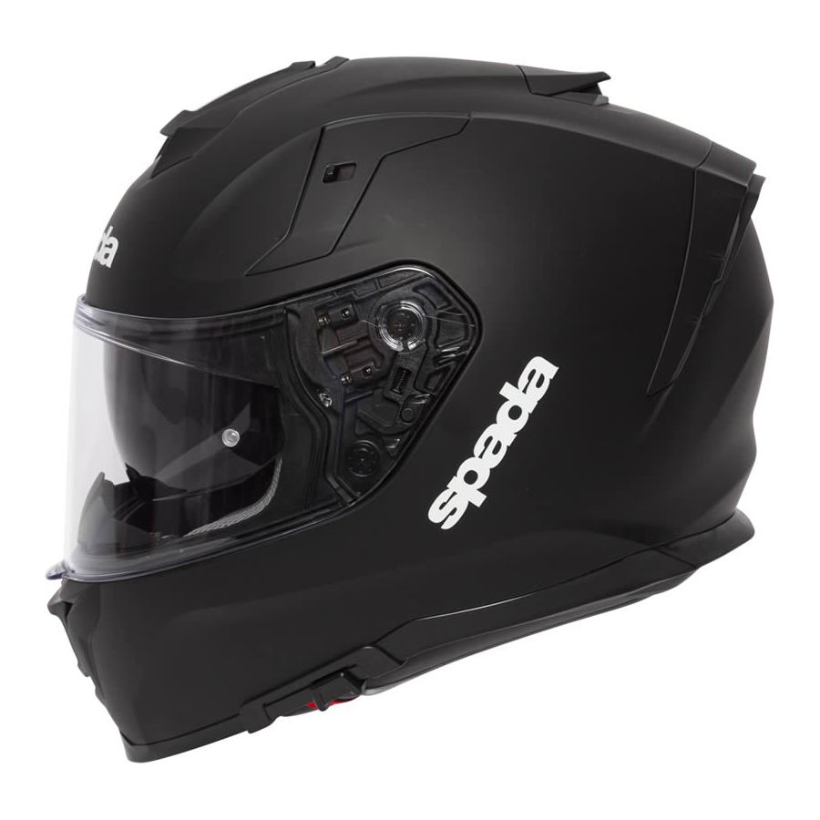 Spada SP1 Full Face Helmet Matt Black FREE 1 YEAR Returns, FREE UK Delivery | ThrottleChimp