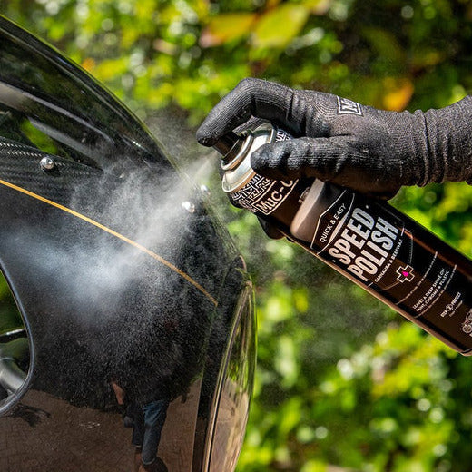 Muc-Off Motorcycle Speed Polish - 400ml FREE 1 YEAR Returns, FREE UK Delivery | ThrottleChimp