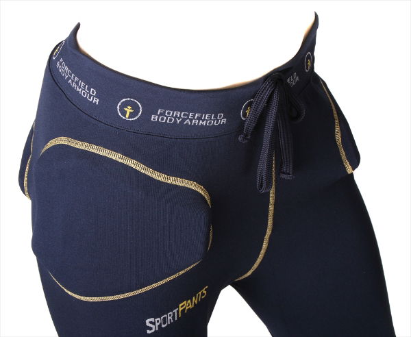 Forcefield Level 1 Sport Trouser Blue / Yellow FREE 1 YEAR Returns, FREE UK Delivery | ThrottleChimp