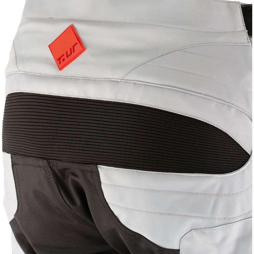 T.UR P-Three Trouser Light Grey / Red FREE 1 YEAR Returns, FREE UK Delivery | ThrottleChimp