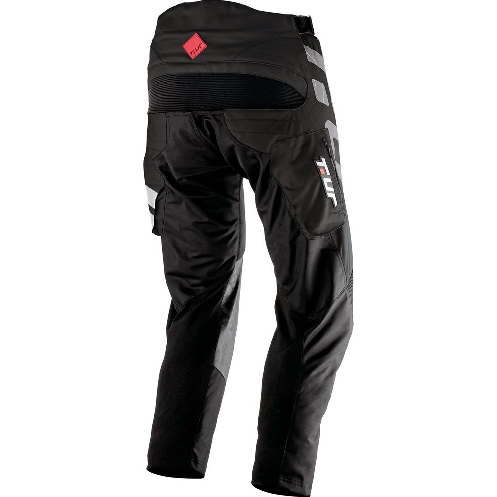 T.UR P-Three Trouser Black / White FREE 1 YEAR Returns, FREE UK Delivery | ThrottleChimp