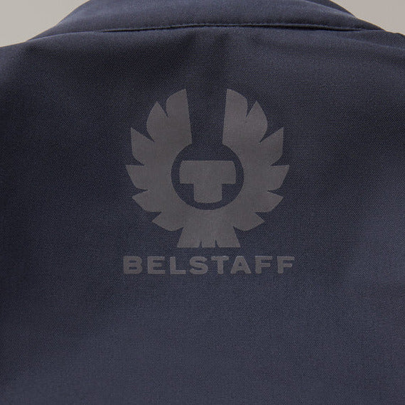 Belstaff Temple Technical Nylon Textile Jacket Dark Navy (Image 6) - ThrottleChimp