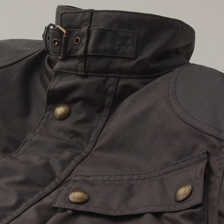 Belstaff Trialmaster Waxed Cotton Jacket Mahogany (Image 8) - ThrottleChimp