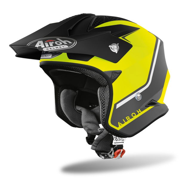 Airoh TRR S Keen Trials Helmet Matt Yellow FREE 1 YEAR Returns, FREE UK Delivery | ThrottleChimp