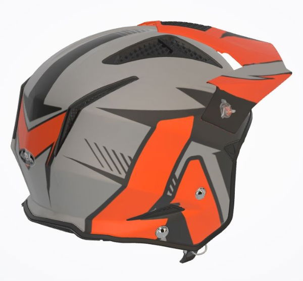 Airoh TRR S Pure Trials Helmet Matt Orange FREE 1 YEAR Returns, FREE UK Delivery | ThrottleChimp