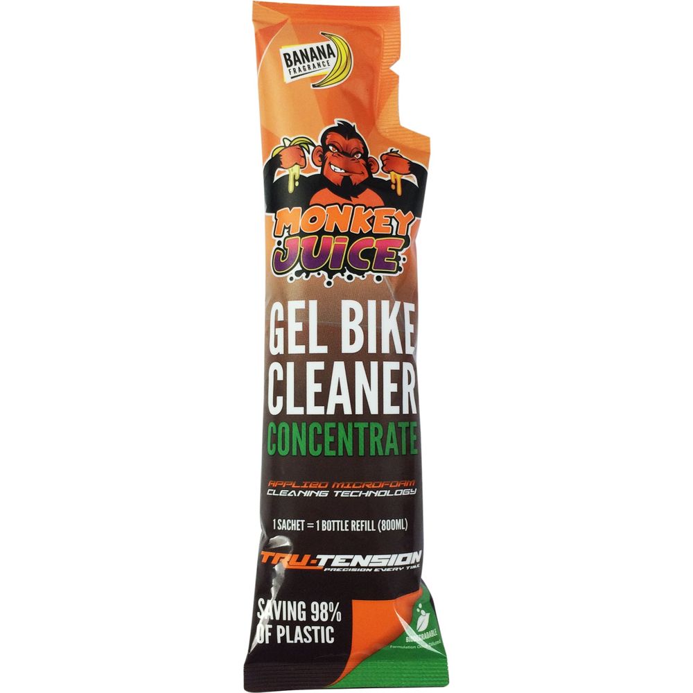 Tru-Tension Monkey Juice Gel Bike Cleaner Concentrate Refill Sachet - ThrottleChimp