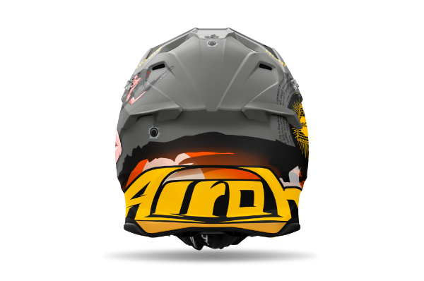 Airoh Twist 3 Adventure MX Helmet Matt Grey / Yellow FREE 1 YEAR Returns, FREE UK Delivery | ThrottleChimp