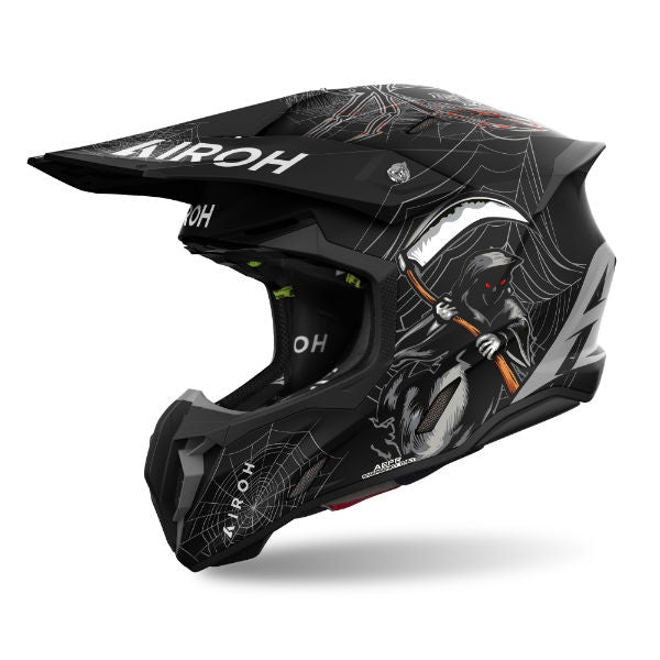 Airoh Twist 3 MX Helmet Matt Arcade FREE 1 YEAR Returns, FREE UK Delivery | ThrottleChimp