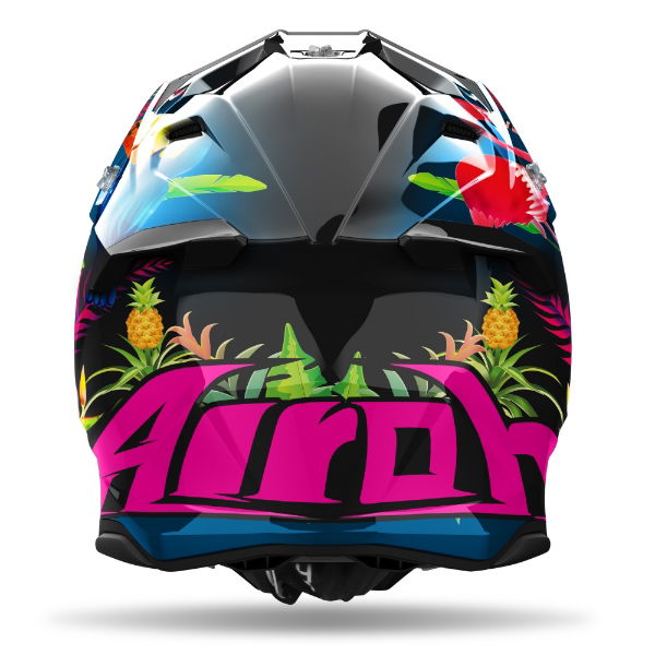 Airoh Twist 3 MX Helmet Gloss Amazonia FREE 1 YEAR Returns, FREE UK Delivery | ThrottleChimp