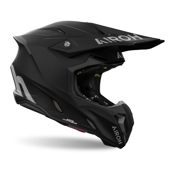 Airoh Twist 3 Color MX Helmet Matt Black FREE 1 YEAR Returns, FREE UK Delivery | ThrottleChimp