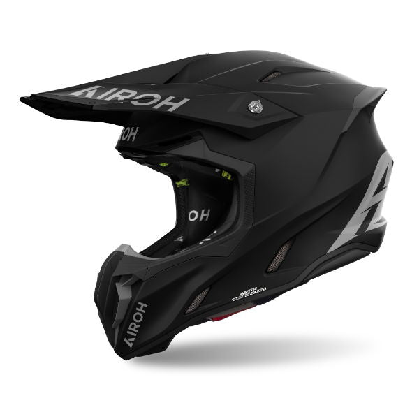 Airoh Twist 3 Color MX Helmet Matt Black FREE 1 YEAR Returns, FREE UK Delivery | ThrottleChimp