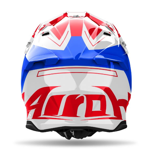 Airoh Twist 3 Dizzy MX Helmet Gloss Blue / Red FREE 1 YEAR Returns, FREE UK Delivery | ThrottleChimp