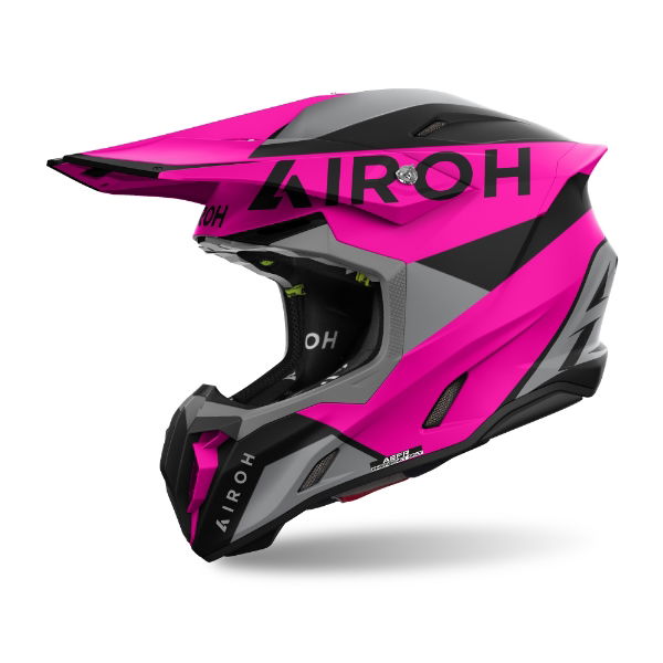 Airoh Twist 3 King MX Helmet Matt Pink FREE 1 YEAR Returns, FREE UK Delivery | ThrottleChimp