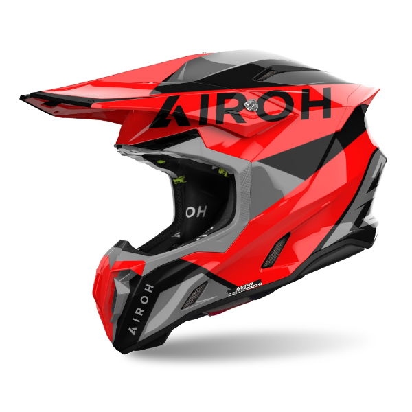 Airoh Twist 3 King MX Helmet Gloss Red FREE 1 YEAR Returns, FREE UK Delivery | ThrottleChimp