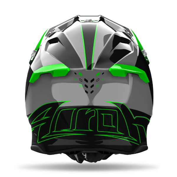 Airoh Twist 3 Shard MX Helmet Gloss Green FREE 1 YEAR Returns, FREE UK Delivery | ThrottleChimp